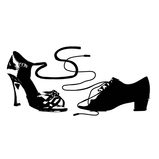 ballroom dance shoe clip art